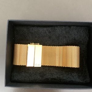 Coach gold bracelet